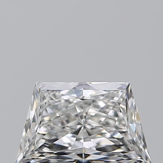 Diamante Naturale Taglio Trapezio 0.54ct VG/VG E VS1 - GIA - 6.58x3.99x2.62mm