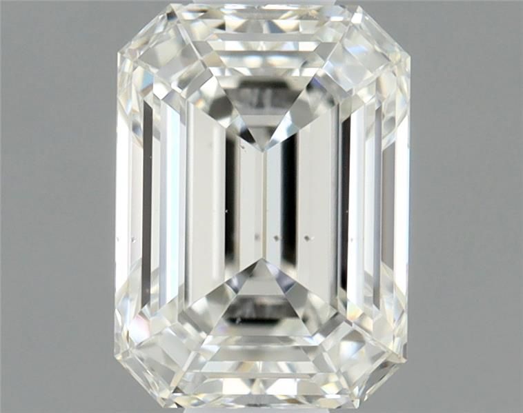 Diamante Naturale Taglio Smeraldo 0.5ct VG/EX H VS2 - GIA - 5.29x3.83x2.55mm