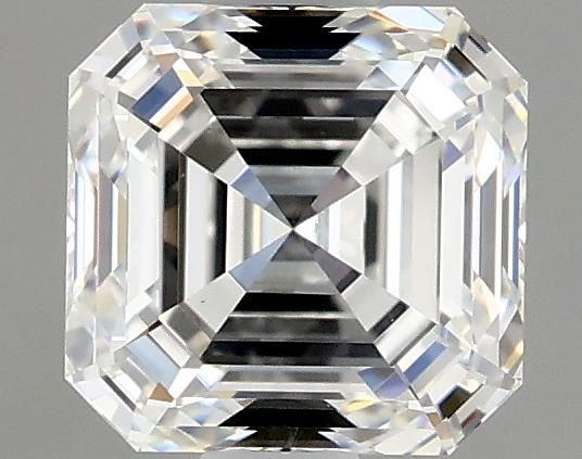 Diamante Naturale Taglio Asscher 0.91ct VG/EX F VS1 - GIA - 5.34x5.22x3.5mm