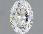 Diamante Naturale Taglio Ovale 0.5ct G/EX D IF - GIA - 6.37x4.42x2.76mm