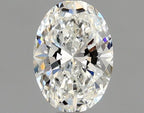 Diamante Naturale Taglio Ovale 0.54ct EX/VG G VVS1 - GIA - 6.48x4.58x2.86mm