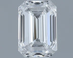 Diamante Naturale Taglio Smeraldo 0.42ct EX/VG D VVS2 - GIA - 4.99x3.46x2.4mm