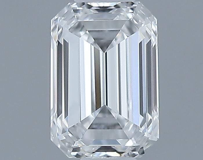 Diamante Naturale Taglio Smeraldo 0.42ct EX/VG D VVS2 - GIA - 4.99x3.46x2.4mm