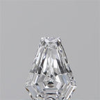 Diamante Naturale Taglio Trapezio 0.33ct VG/EX D IF - GIA - 5.36x4.26x2.17mm