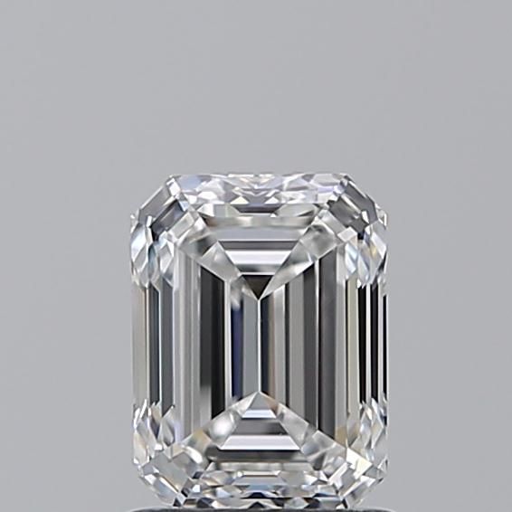 Diamante Naturale Taglio Smeraldo 1.23ct VG/EX E VVS2 - GIA - 6.8x5.08x3.59mm
