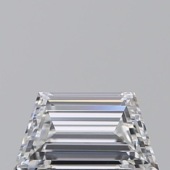 Diamante Naturale Taglio Trapezio 0.76ct EX/EX D VS1 - GIA - 7.52x4.07x2.75mm