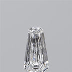 Diamante Naturale Taglio Scudo 0.5ct EX/EX D VVS2 - GIA - 7.22x3.99x2.31mm