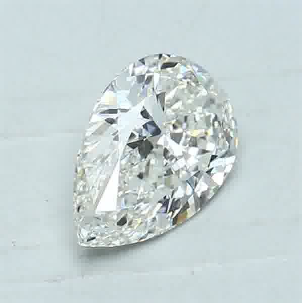 Diamante Naturale Taglio Goccia 0.9ct VG/EX H VVS1 - GIA - 8.31x5.47x3.19mm