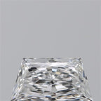 Diamante Naturale Taglio Trapezio 0.57ct VG/EX E VVS1 - GIA - 7.35x3.84x2.49mm