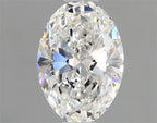 Diamante Naturale Taglio Ovale 0.7ct VG/EX E VVS2 - GIA - 7.09x4.97x3.04mm