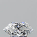 Diamante Naturale Taglio Esagonale 0.5ct VG/EX D VVS2 - GIA - 7.97x4.0x2.46mm