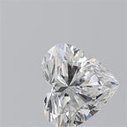 Diamante Naturale Taglio Cuore 0.91ct EX/EX E VVS1 - GIA - 6.06x6.76x3.93mm