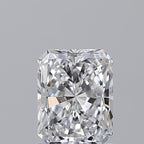 Diamante Naturale Taglio Radiant 1ct VG/EX D IF - GIA - 6.6x5.17x3.49mm