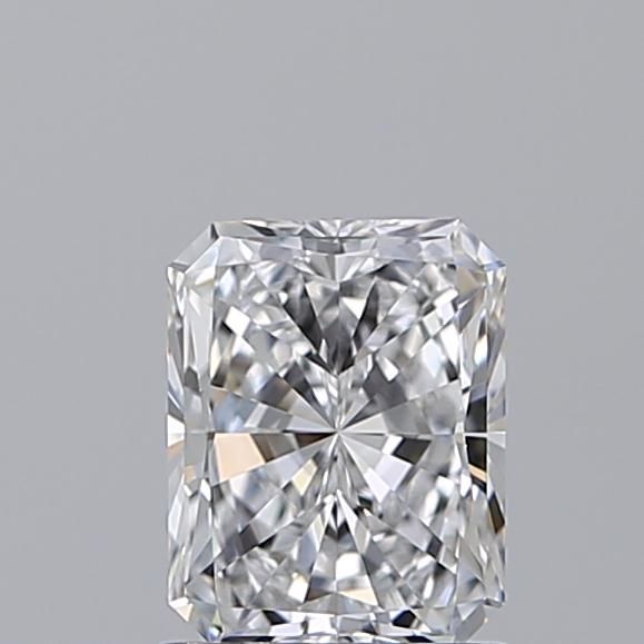 Diamante Naturale Taglio Radiant 1ct VG/EX D IF - GIA - 6.6x5.17x3.49mm