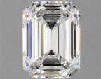Diamante Naturale Taglio Smeraldo 0.81ct EX/EX D VS2 - GIA - 6.15x4.56x2.93mm
