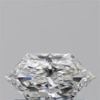 Diamante Naturale Taglio Esagonale 0.37ct VG/EX E IF - GIA - 7.04x3.67x2.26mm