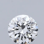 Diamante Naturale Taglio Brillante 0.5ct VG/VG/EX I VVS1 - GIA - 4.93x5.0x3.19mm