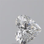 Diamante Naturale Taglio Cuore 0.9ct VG/VG D VS1 - GIA - 6.16x6.87x3.94mm