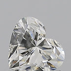 Diamante Naturale Taglio Cuore 0.7ct EX/EX I VVS2 - GIA - 5.5x6.17x3.69mm