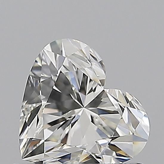 Diamante Naturale Taglio Cuore 0.7ct EX/EX I VVS2 - GIA - 5.5x6.17x3.69mm