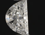 Diamante Naturale Taglio Mezzaluna 0.41ct G/VG E VS2 - GIA - 4.09x6.67x2.54mm