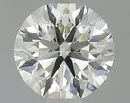 Diamante Naturale Taglio Brillante 0.37ct 3EX J VS1 - IGI - 4.56x4.58x2.86mm
