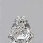 Diamante Naturale Taglio Scudo 0.33ct EX/VG H VS1 - GIA - 4.64x4.55x2.29mm