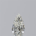 Diamante Naturale Taglio Goccia 0.59ct VG/EX J IF - GIA - 7.42x4.08x2.72mm