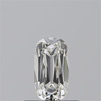 Diamante Naturale Taglio Old Miner 0.5ct EX/EX H VS1 - GIA - 6.54x3.54x2.43mm