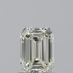 Diamante Naturale Taglio Smeraldo 0.7ct EX/EX J VVS1 - IGI - 6.06x4.36x2.77mm