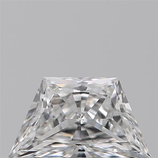 Diamante Naturale Taglio Trapezio 0.41ct VG/EX F VS1 - GIA - 6.67x3.79x2.49mm