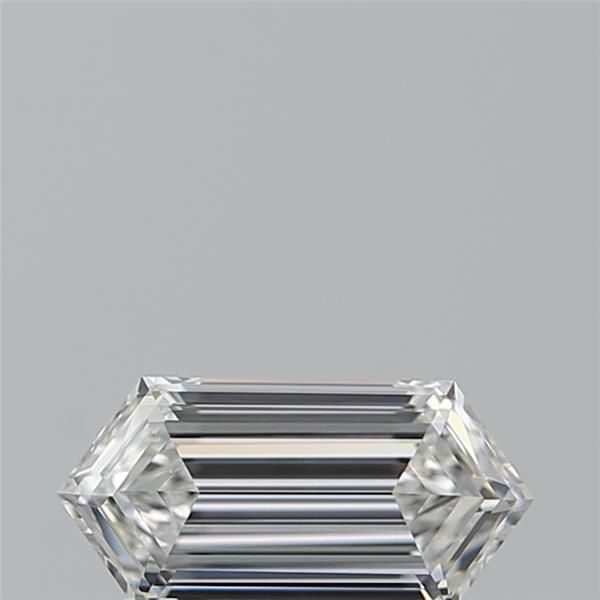 Diamante Naturale Taglio Esagonale 0.54ct VG/EX E IF - GIA - 7.77x3.81x2.2mm
