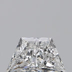 Diamante Naturale Taglio Trapezio 0.43ct VG/VG F VS1 - GIA - 6.58x3.77x2.59mm