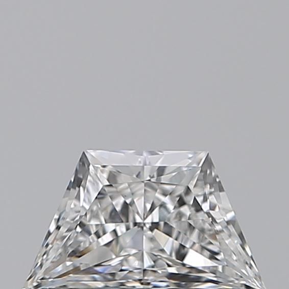 Diamante Naturale Taglio Trapezio 0.43ct VG/VG F VS1 - GIA - 6.58x3.77x2.59mm