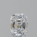 Diamante Naturale Taglio Old Miner 0.5ct VG/EX D VS1 - GIA - 5.43x4.07x2.69mm