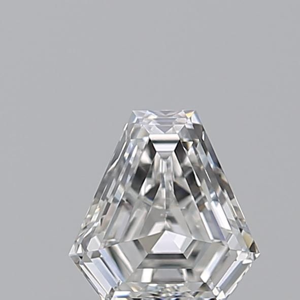 Diamante Naturale Taglio Scudo 0.43ct EX/EX F VVS1 - GIA - 5.03x4.86x2.52mm