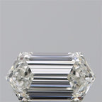 Diamante Naturale Taglio Esagonale 1.01ct EX/EX J VVS2 - GIA - 8.44x4.68x2.92mm