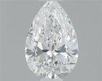 Diamante Naturale Taglio Goccia 0.34ct VG/EX D VVS1 - GIA - 6.2x3.98x2.39mm