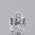 Diamante Naturale Taglio Ovale 1ct VG/EX D VVS1 - GIA - 7.42x5.37x3.62mm
