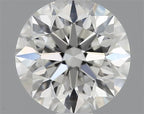 Diamante Naturale Taglio Brillante 0.61ct 3EX G VVS1 - GIA - 5.35x5.39x3.41mm