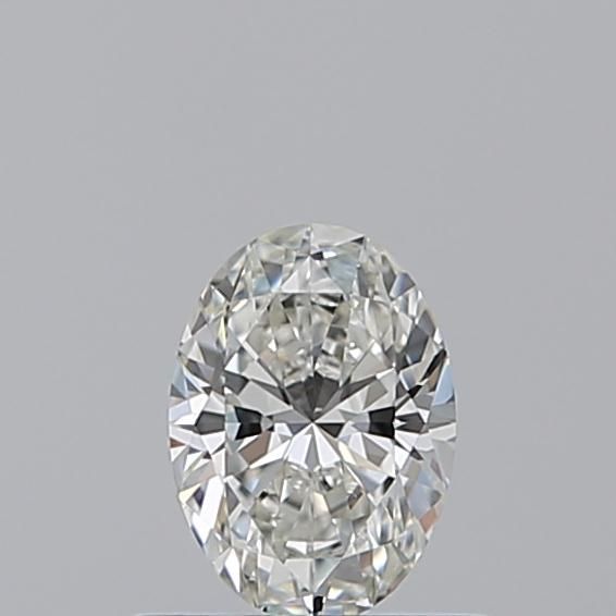 Diamante Naturale Taglio Ovale 0.44ct VG/EX H IF - GIA - 5.97x4.28x2.67mm