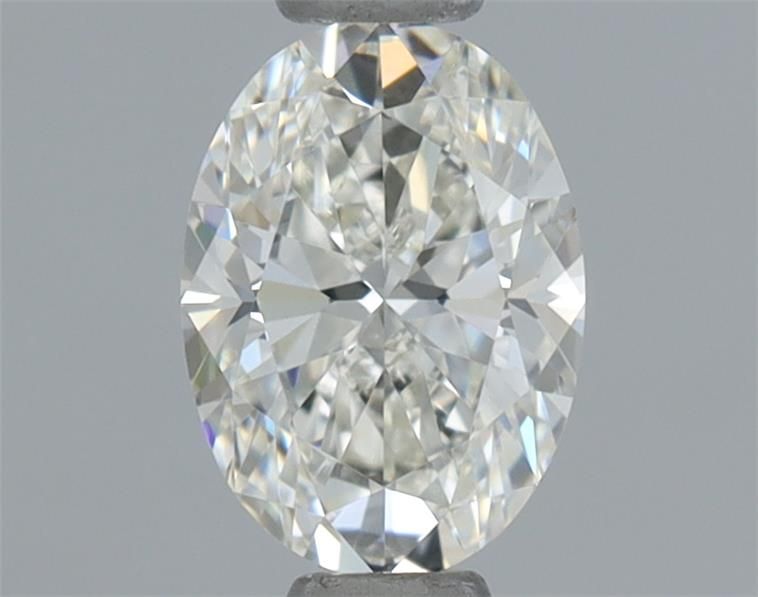 Diamante Naturale Taglio Ovale 0.45ct VG/EX I VVS2 - GIA - 5.87x4.19x2.71mm