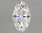 Diamante Naturale Taglio Marquise 0.57ct EX/EX F IF - GIA - 8.42x4.35x2.69mm