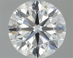 Diamante Naturale Taglio Brillante 0.54ct 3EX F VS1 - IGI - 5.14x5.17x3.21mm