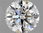 Diamante Naturale Taglio Brillante 1ct 3EX E VVS1 - GIA - 6.37x6.34x3.99mm