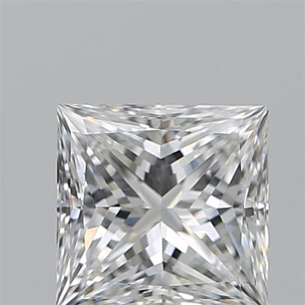 Diamante Naturale Taglio Princess 1.04ct EX/EX E VVS2 - GIA - 5.76x5.65x3.86mm