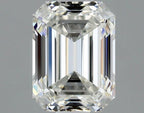 Diamante Naturale Taglio Smeraldo 0.7ct EX/VG H VVS1 - GIA - 5.65x4.22x2.95mm