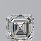 Diamante Taglio Smeraldo Quadrato 1.02ct EX/VG H VS1 - GIA - 5.6x5.53x3.63mm