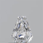 Diamante Naturale Taglio Trapezio 0.3ct VG/EX D VVS2 - GIA - 5.09x4.05x2.11mm