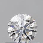Diamante Naturale Taglio Brillante 0.4ct EX/VG/EX D IF - GIA - 4.7x4.63x2.95mm